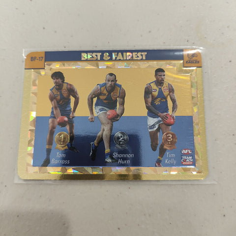 2023 Teamcoach Gold Best & Fairest West Coast BF-17