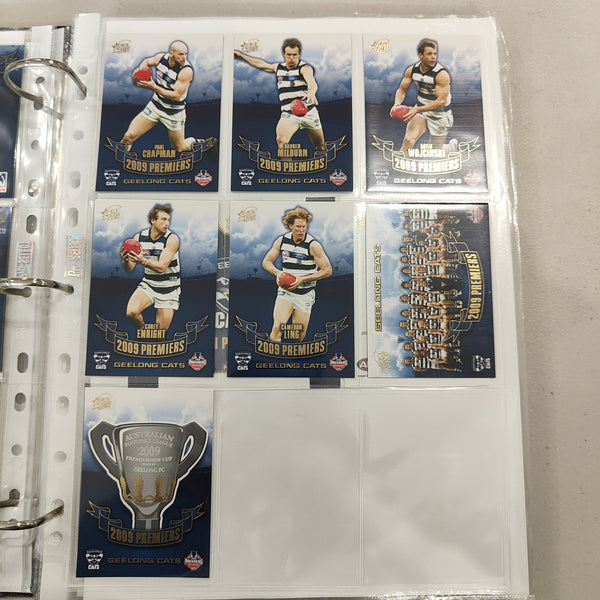 2009 Select Geelong Football Club Premiership Boxed Football Card Set