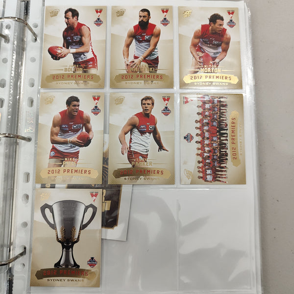 2012 Select Sydney Football Club Premiership Boxed Football Card Set