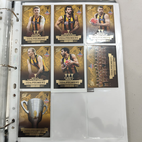 2014 Select Hawthorn Football Club Premiership Boxed Football Card Set
