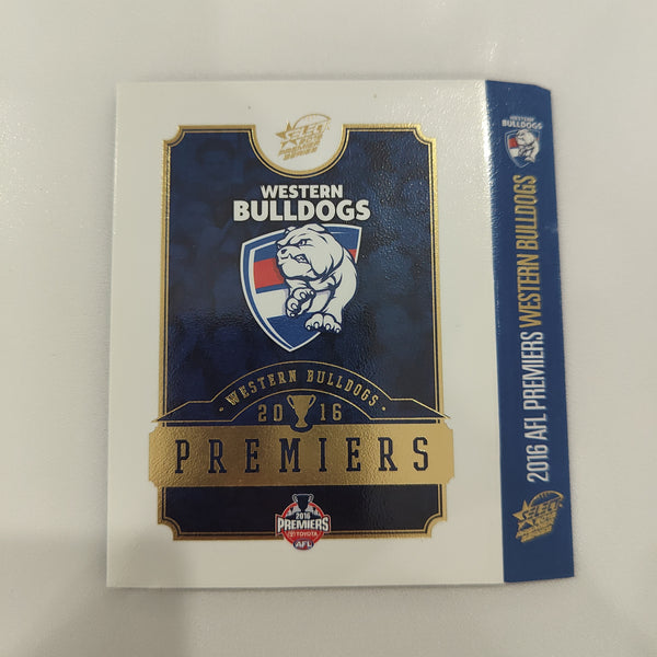 2016 Select Western Bulldogs Football Club Premiership Boxed Football Card Set