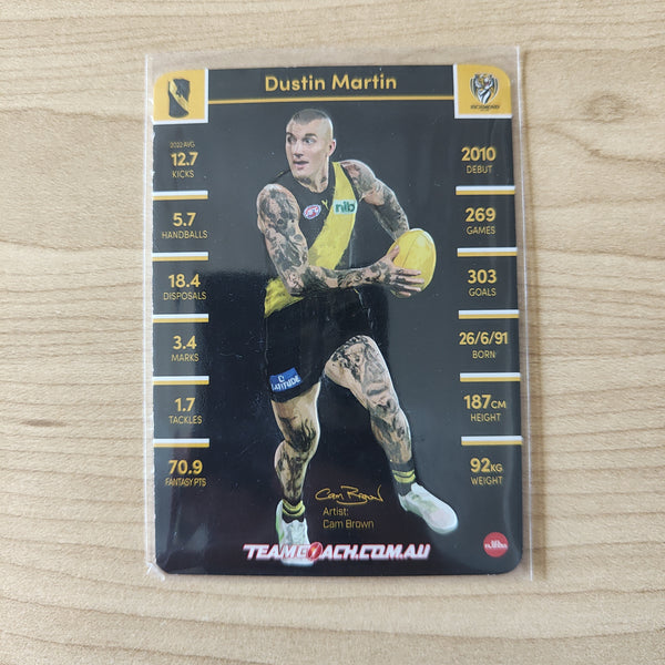 2023 Teamcoach Gallery Wildcard Dustin Martin Richmond