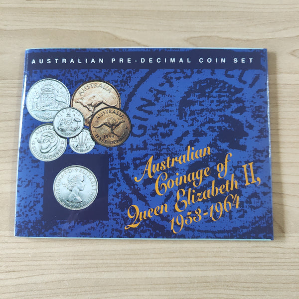 Australia 1959 Coinage of Queen Elizabeth II 1953-1964 Set