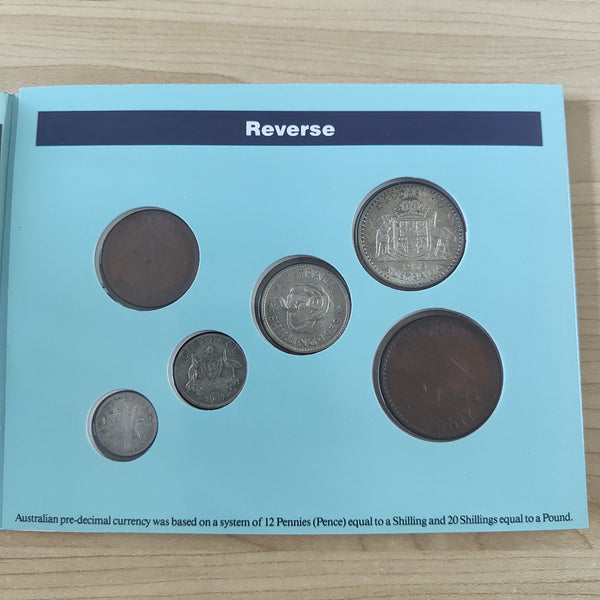 Australia 1959 Coinage of Queen Elizabeth II 1953-1964 Set