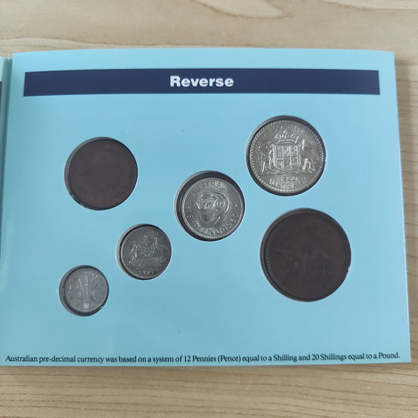 Australia 1960 Coinage of Queen Elizabeth II 1953-1964 Set