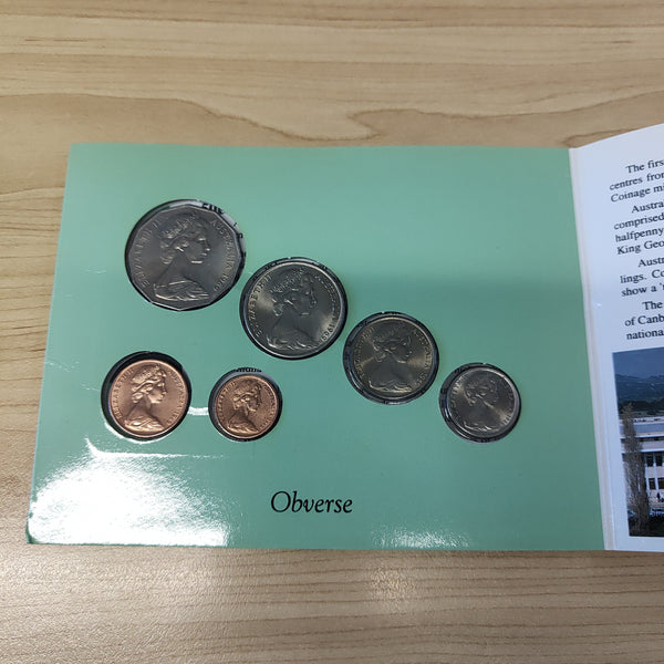 Australia 1969 Sherwood Uncirculated Decimal Coin Set