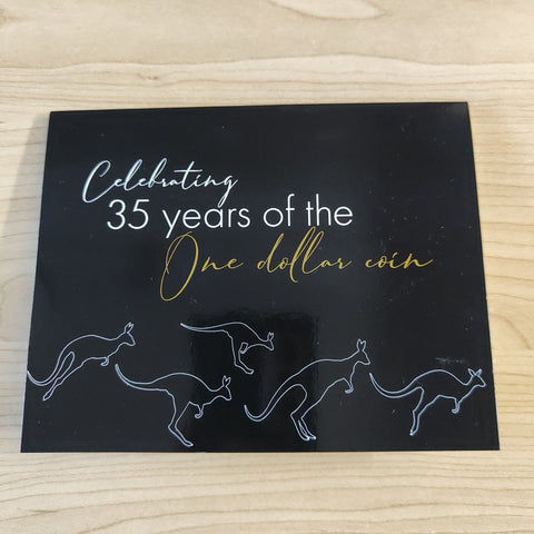 2019 Melbourne Mint Celebrating 35 Years of the One Dollar Coin $1 Coin Collection