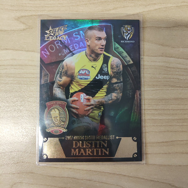 2018 Select Legacy Norm Smith Medallist Dustin Martin Richmond