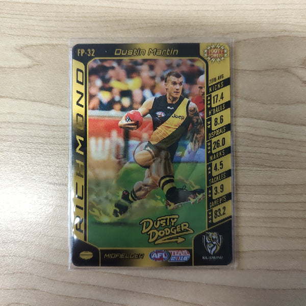 2016 AFL Teamcoach Footy Powers Dustin Martin Richmond