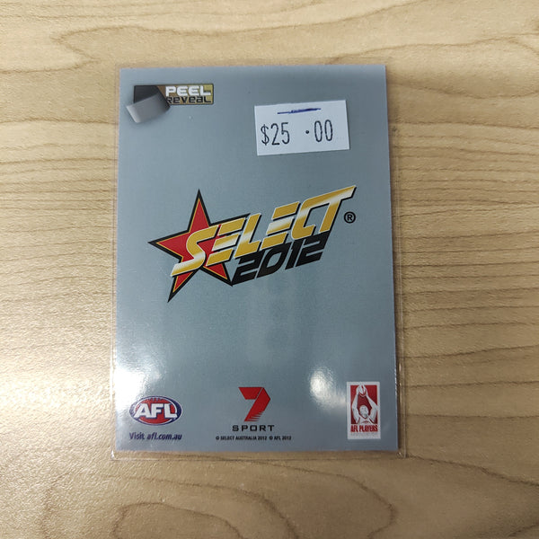 2012 Select Peel and Reveal Dustin Martin Richmond SS161