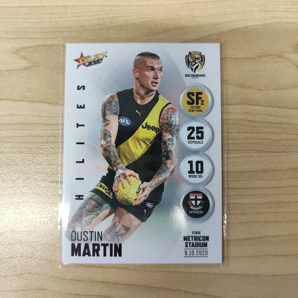2020 Select Hilites Dustin Martin Richmond 217/401