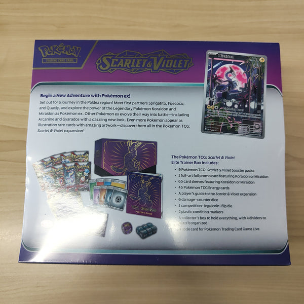 Pokemon TCG Scarlet & Violet Elite Trainer Box