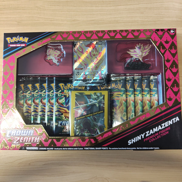 Pokemon TCG Crown Zenith Shiny Zamazenta Premium Figure Collection