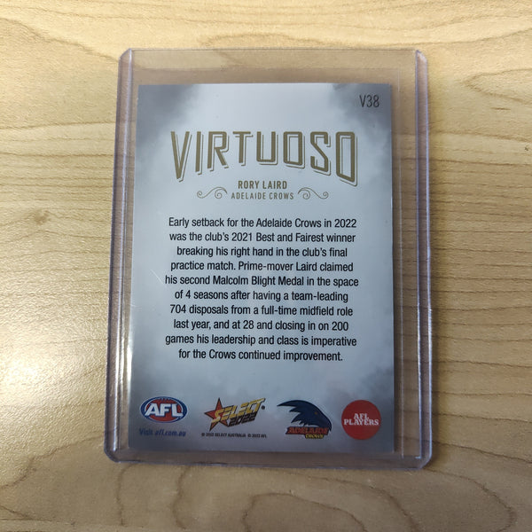 2022 AFL Footy Stars Virtuoso Rory Laird Adelaide 62/70