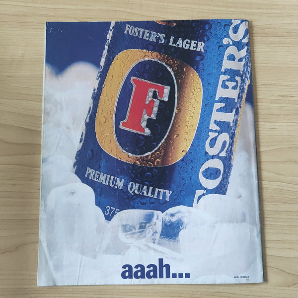 AFL 1993 March 20 Foster's Cup Grand Final Football Record Richmond v Essendon