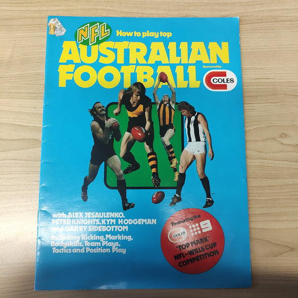 NFL How To Play Top Australian Football Football Book