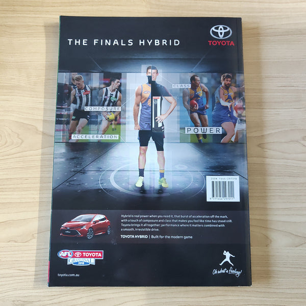 2018 AFL Grand Final Football Record West Coast v Collingwood