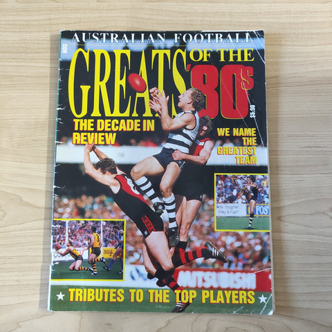 VFL Greats of the 80s The Decade In Review Australian Football Magazine