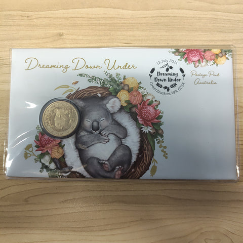 2021 Australia $1 Dreaming Down Under Koala PNC