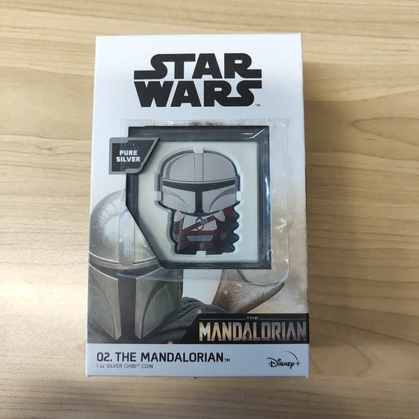 Niue 2021 New Zealand Mint $2 Star Wars The Mandalorian 1oz .999 Silver Coin