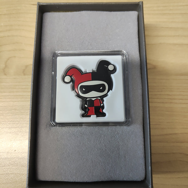 Niue 2021 New Zealand Mint $2 DC Harley Quinn 1oz .999 Silver Coin