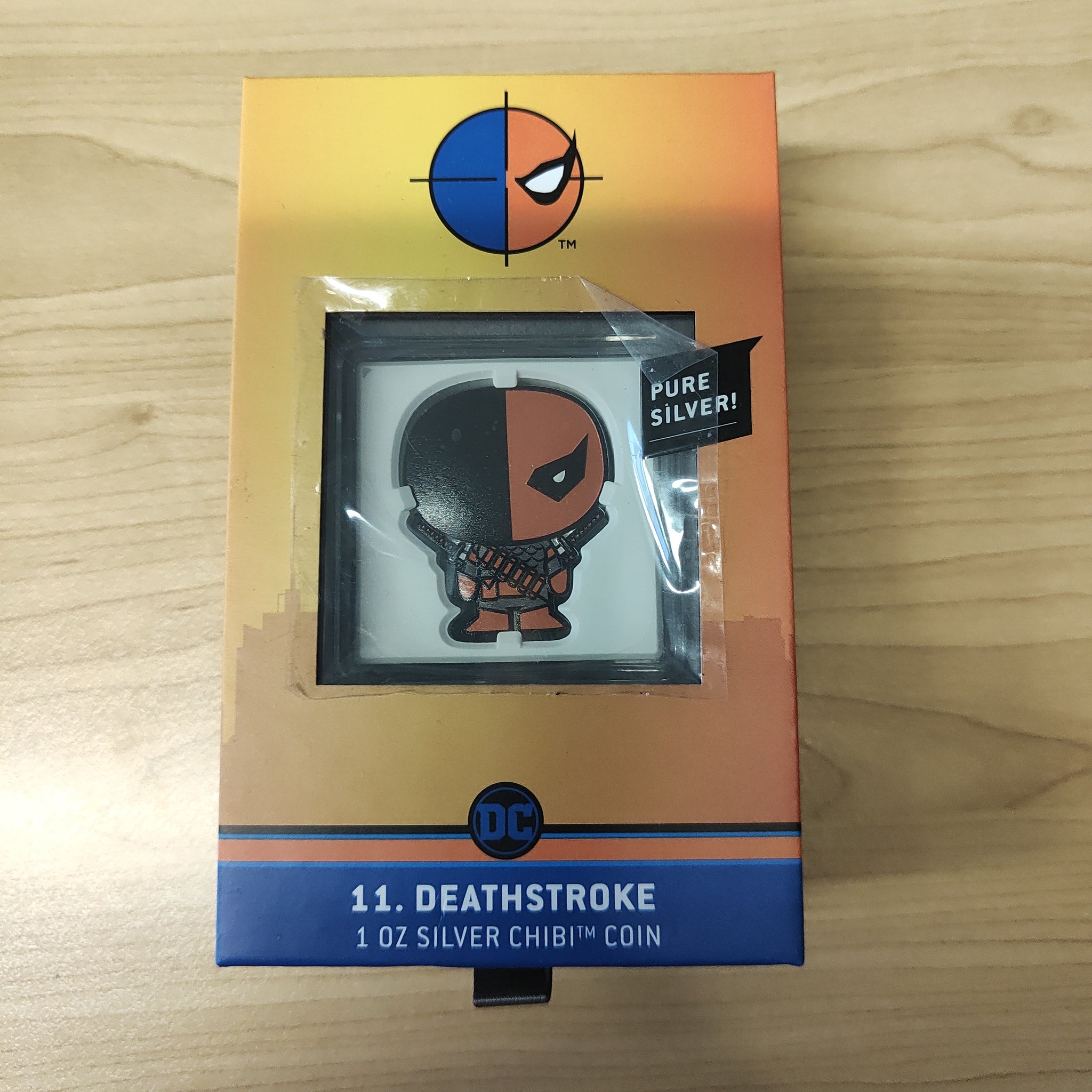 Niue 2021 New Zealand Mint $2 DC Deathstroke 1oz .999 Silver Coin