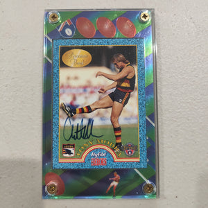 1996 Select Tip Top Hyfibe Heroes Signature Card Tony Modra Adelaide