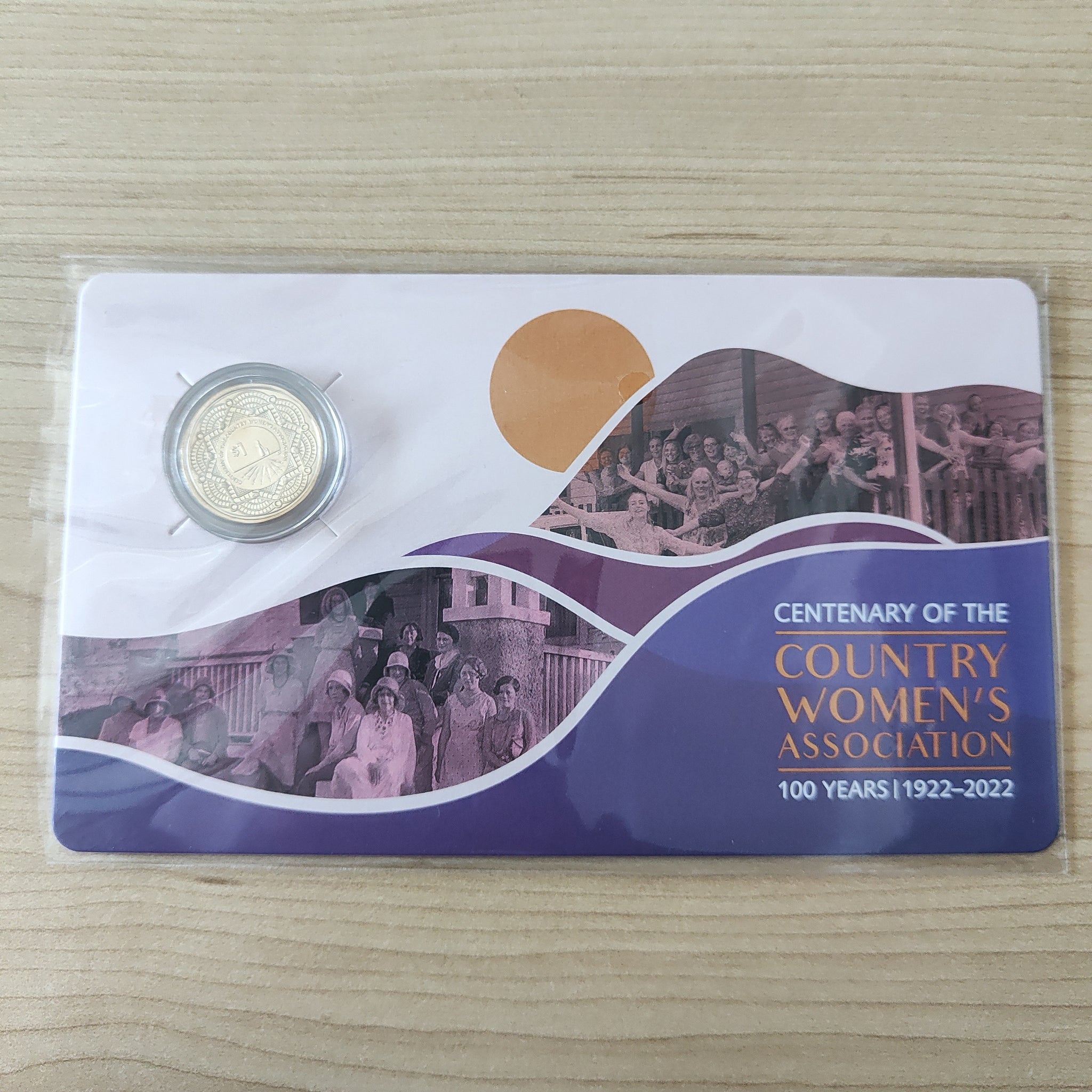 2022 RAM $1 Centenary of the Country Women's Association Carded Coin