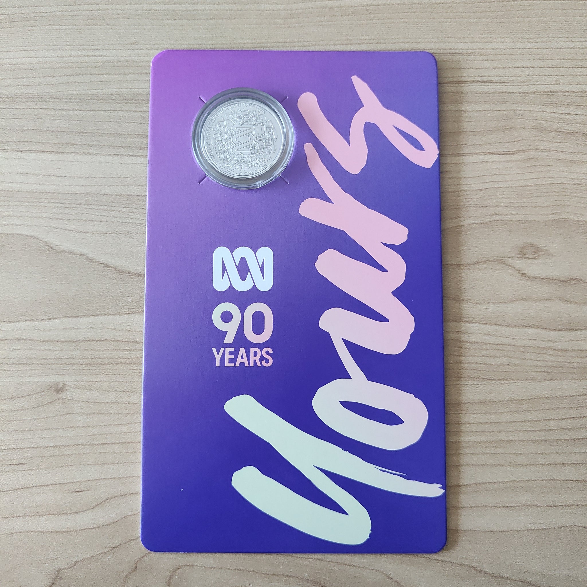 2022 RAM 20c 90 Years ABC Yours Uncirculated Carded Coin