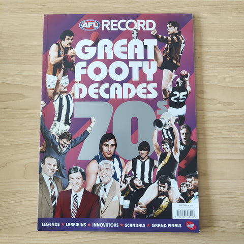 1970's Great Footy Decades AFL Football Record