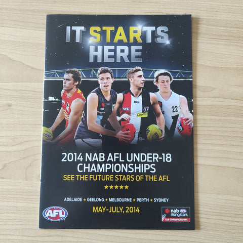 2014 May-July NAB AFL Draft Football Record
