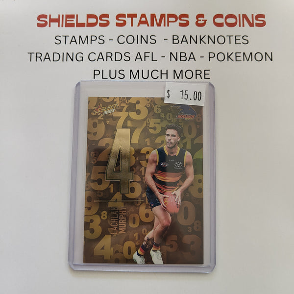 2023 Select Footy Stars Numbers Lachlan Murphy Adelaide 221/255