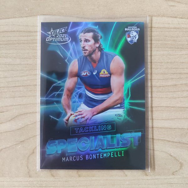 2021 AFL Select Optimum Specialist Marcus Bontempelli Western Bulldogs LOW NUMBER No.09/80