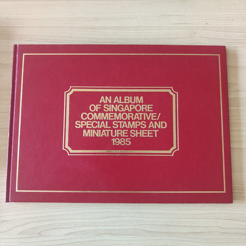 1985 Singapore Stamp Collection Year Album