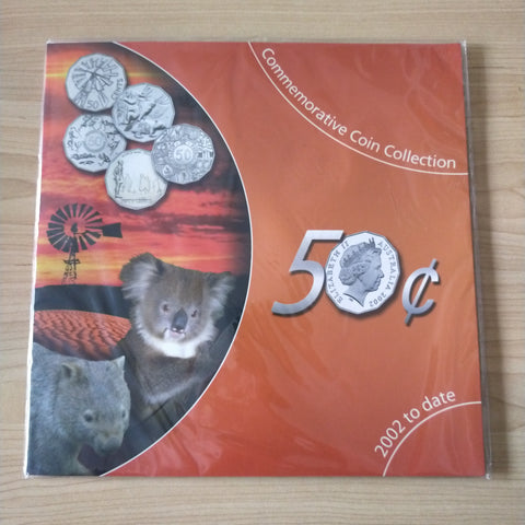 Sherwood 50c Fifty Cent Commemorative Coin Collection 2002 to date (2008)