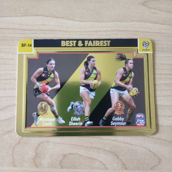 2023 Teamcoach AFLW Gold Best & Fairest Richmond BF-14