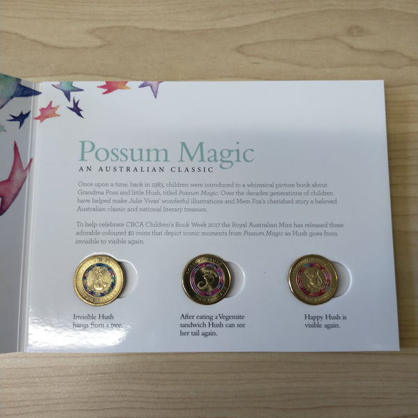 2017 Royal Australian Mint Possum Magic Collect & Keep Push In Coin Folder