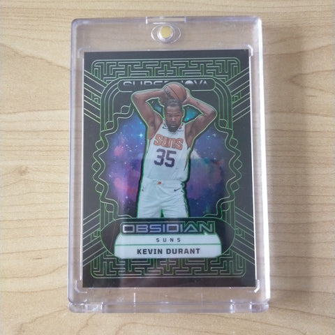 2022-23 Panini Obsidian Green Kevin Durant NBA Basketball Card 17/25