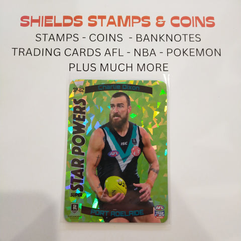 2021 AFL Teamcoach Green Star Powers Charlie Cameron Port Adelaide SP-62