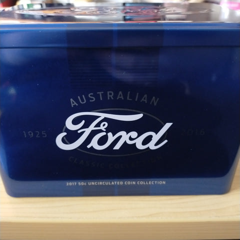 2017 Royal Australian Mint 50c Ford Car Collection of 12 Coins in Tin