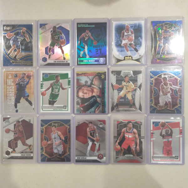 Lot of Approx 500+ NBA Basketball Cards Including Mosaics, Hoops, Prizms, Optic etc