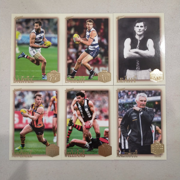2023 AFL Select Legacy Hall of Fame Series 6 Set of 36 Cards