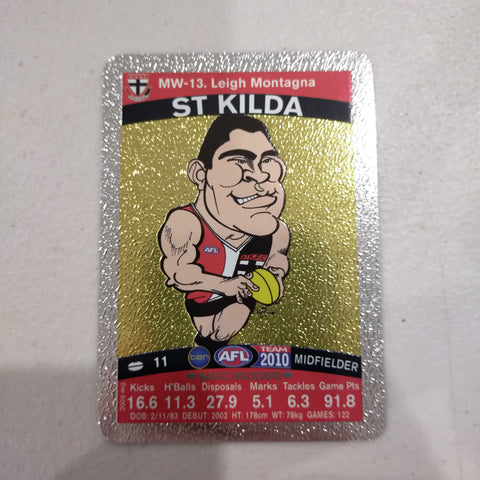 2010 Teamcoach Magic Wildcard Leigh Montagna St Kilda MW-13