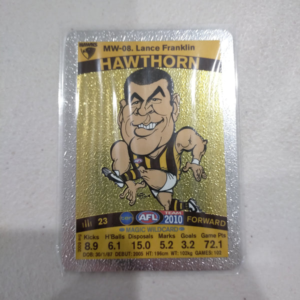 2010 Teamcoach Magic Wildcard Lance Franklin Hawthorn MW-08