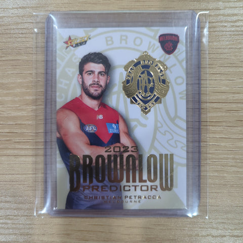 2023 AFL Select Gold Brownlow Predictor Christian Petracca Melbourne 201/260