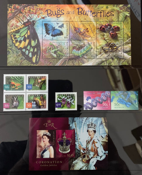 Australia Post 2003 Year Album.  Executive Leather