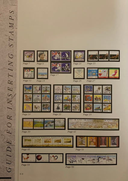 Australia Post 1988 Year Album Executive Leather