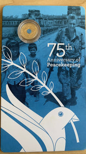 2022 $2 Peacekeeping C Mintmark Coloured Coin