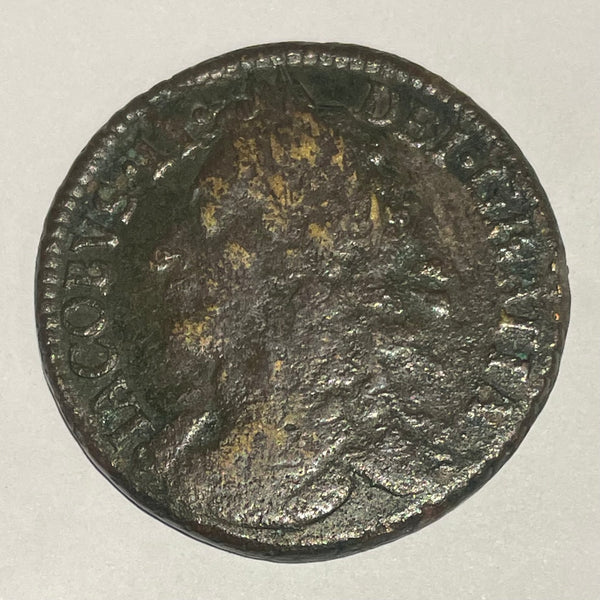 Ireland Gun Money James II 1689 Half Crown 30 Pence Coin