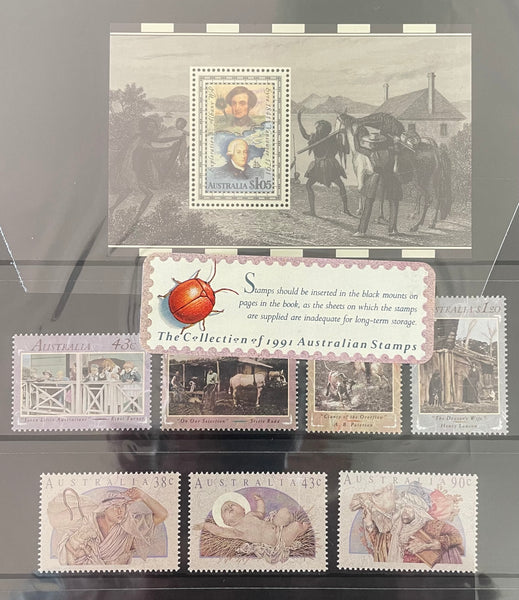Australia Post 1991 Year Album. Executive Leather